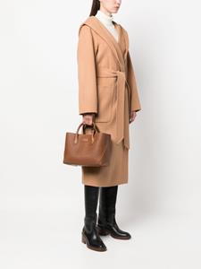 Aspinal Of London midi London tote leather bag - Bruin