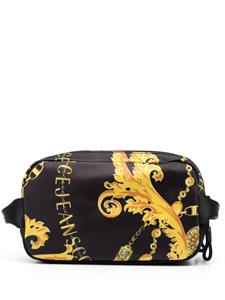 Versace Toilettas met print - Zwart