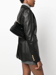 TOM FORD crocodile-embossed leather shoulder bag - Zwart