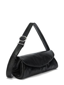 Jil Sander Cannolo Grande leather bag - Zwart