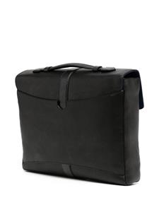 S.T. Dupont leather laptop bag - Zwart