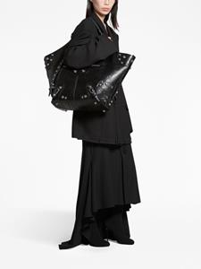 Balenciaga Le Cagole leather tote bag - Zwart