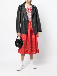 Comme Des Garçons Girl Shopper met bloemenprint - Zwart
