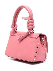 Zanellato Postina leather tote bag - Roze