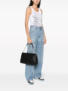 Calvin Klein chain-link puffer shoulder bag - Zwart