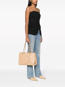 Tory Burch Fleming leather tote bag - Beige
