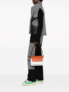 Marni Trunk colour-block crossbody bag - Oranje