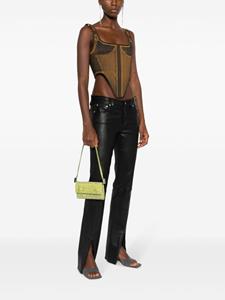 Benedetta Bruzziches Vitty rhinestone-embellished shoulder bag - Groen