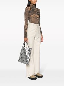 Bao Bao Issey Miyake Lucent geometric-pattern shoulder bag - Zilver
