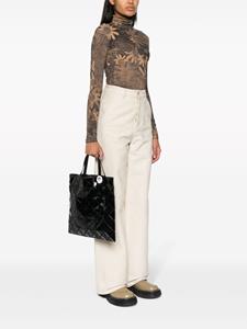 Bao Bao Issey Miyake Lucent geometric-pattern shoulder bag - Zwart