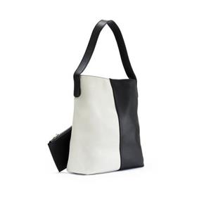 Vivance Shopper, (2 tlg.), Handtasche 2-teilig colourblocking mit kleiner Innentasche