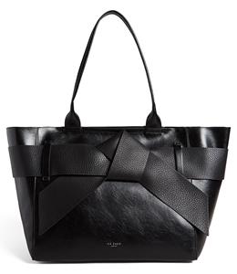 Ted Baker Jimma Pu Large Tote Jet Black