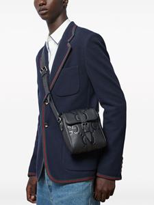 Gucci small Jumbo GG messenger bag - Zwart