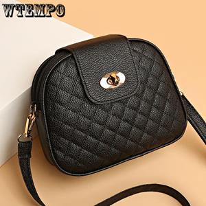 WTEMPO Women Small PU Leather Messenger Bags Shoulder Bag Mini Bags Leather Handbags Bag