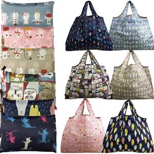 7Women stuff 36Colors Pouch Handy Shopping Bags Storage Handbags Recycle Portability bag Foldable Reusable Tote