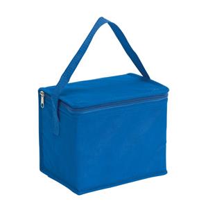 Kleine koeltas voor lunch blauw 20 x 13 x 17 cm 4.5 liter -