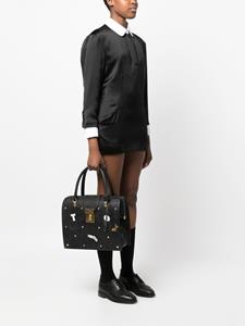 Thom Browne Mrs.Thom shopper met textuur - Zwart