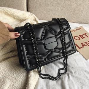 Yogodlns Rivet Chain Small Crossbody Bags For Women Shoulder Messenger Bag Lady Handbags
