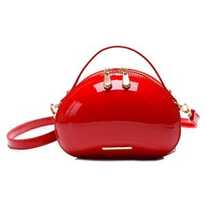 RUWB BAGS Luxe handtassen vrouwen tassen designer mini mode rood hartvormige schoudertas meisjes hoge kwaliteit lakleer crossbody tassen