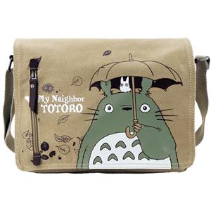 Rtesgl Anime Totoro Cute Canvas Shoulder Bag Messenger Bag Kids School Bag Book Bag Satchel