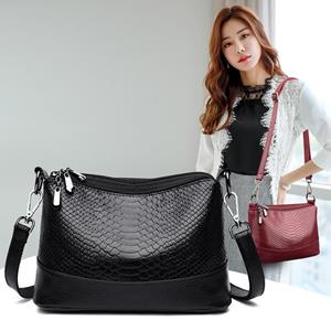 U Bags Crocodile Pattern Women Shoulder Bags Pu Leather Small Crossbody Handbags Clutch