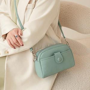 Yogodlns Fashion Small Phone Shoulder Bag for Women PU Leather Casual Shopping Crossbody Bag