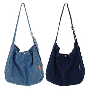 Good-looking Bag Harajuku Messenger Pouch Street Vintage Denim Shoulder Bags Handbags Cowboy Crossbody Satchels Large Capacity Bag For Lady Girls