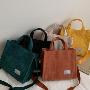 Lovely Home For Family Korean Handbag Creative Solid Color Buckle Messenger Bag Large Capacity Handbag