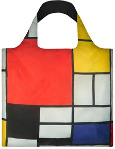 LOQI Piet Mondriaan Composition With Red, Yellow, Blue and Black...