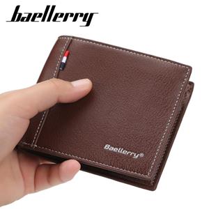 Baellerry Wallet Men's Short Korean Casual Multi-card Wallet Youth Horizontal Open Wallet