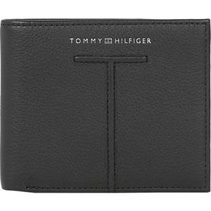 Tommy Hilfiger Portemonnee TH CENTRAL CC AND COIN van leer