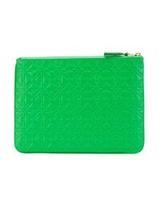 Comme Des Garçons Wallet 'Colour Embossed A' purse - Groen