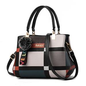 ArmadaDeals Pendler Handtaschen Cool Trendy Damen Mode Schulter Messenger Bag, Schwarz