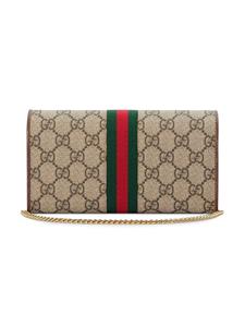 Gucci Ophidia GG chain wallet - Beige
