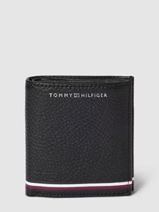 Tommy Hilfiger Portemonnee met labeldetails, model 'CENTRAL TRIFOLD'