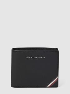 Tommy Hilfiger Geldbörse "TH CENTRAL CC AND COIN", mit charakteristischem Streifendetail