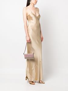 Benedetta Bruzziches Vittissima crystal-embellished shoulder bag - Roze