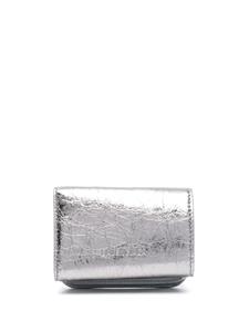Balenciaga Metallic portemonnee - Zilver