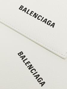 Balenciaga Set van twee clutches met logoprint - Wit