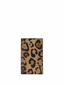 Dolce & Gabbana Portemonnee met luipaardprint - Bruin