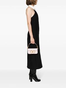 Valentino small Locò leather shoulder bag - Roze