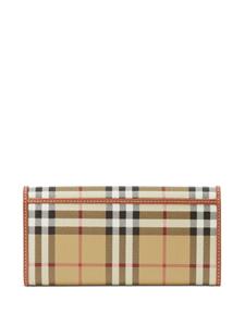 Burberry Vintage Check leather wallet - Beige