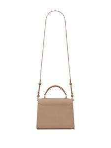 Saint Laurent mini Cassandra leather bag - Beige