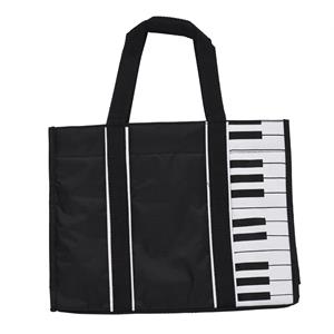 TOMTOP JMS Waterproof Handbag Music Tote Shoulder Grocery Shopping Bag 5mm Cotton Padding