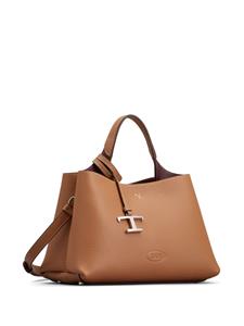 Tod's Shopper met logo - Bruin