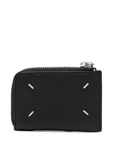Maison Margiela four-stitch chain-detail wallet - Zwart