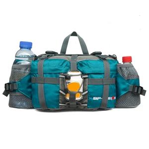 Huismerk 5L Outdoor Sports Multifunctionele Fietsen Wandelen Taille Bag Waterdichte Grote Ketelzak Afmeting: 28.5 x 15 x 13cm (Peacock Green)