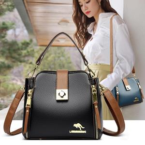 JINBAOSEN BAG 2023 The New Luxury Handbags Women Bags Designer Handbags Casual Leather Cowhide High Capacity Shoulder Crossbody Bags for Women
