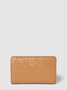 CK Calvin Klein Portemonnee met label in reliëf