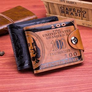 MOJOTO Leather Men Wallet Dollar Price Wallet Casual Clutch Money Purse Bag Credit Card Holder